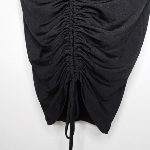 Fashion Nova | Black V-Neck Bodycon Dress - Picture 5 of 7